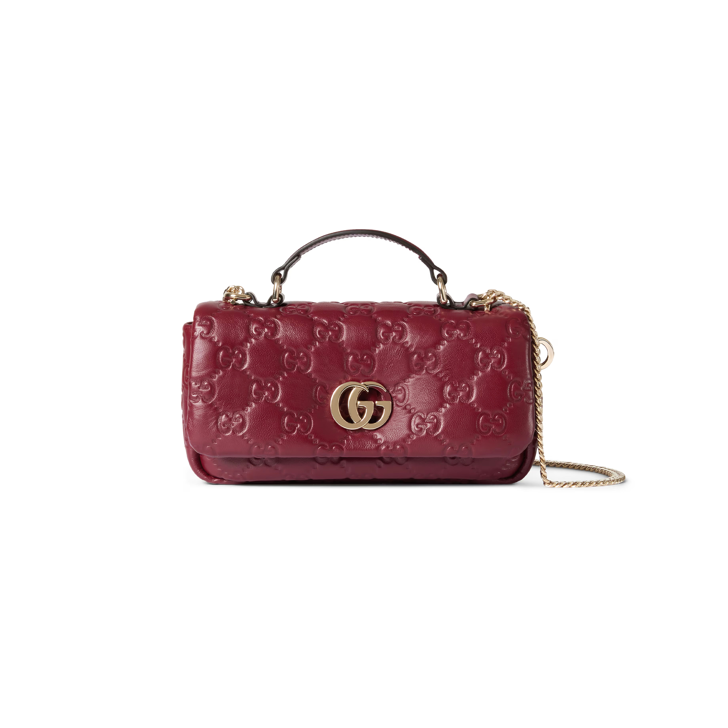 G*u*i gg milano small top handle bag 806017 (21*12.5*6cm)